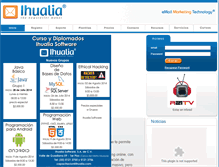 Tablet Screenshot of ihualia.com